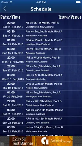 Game screenshot IPL 2017 - Live score Schedule apk