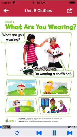 Captura de pantalla de 早教启蒙英语 Hats On Top 2 en iPhone 3