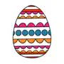 Easter Egg Coloring book pages