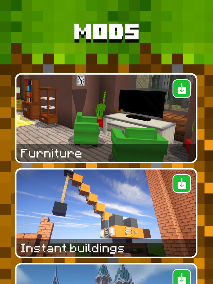 Mods and Skins for Minecraft PE