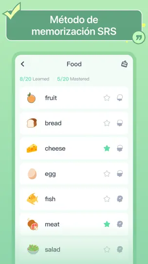 Captura de pantalla de HelloWords - Aprende Inglés en iPhone 5