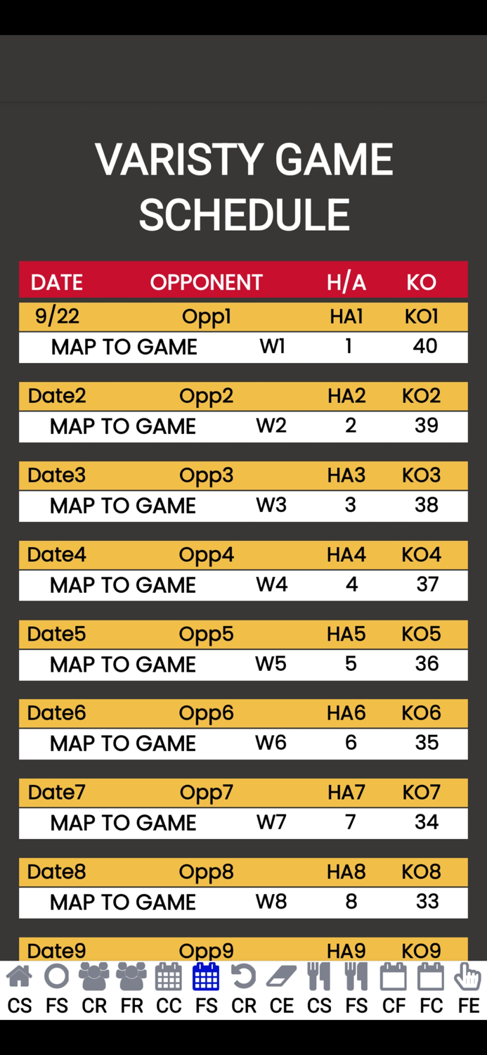 Iowa State Rugby Coaches App