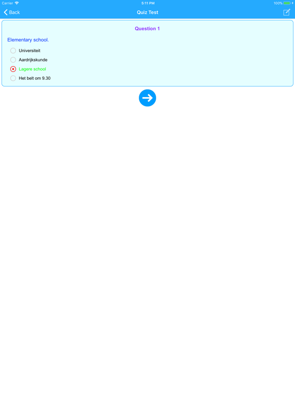 Learn Dutch Phrasebook iPad screenshot 4 - Education app