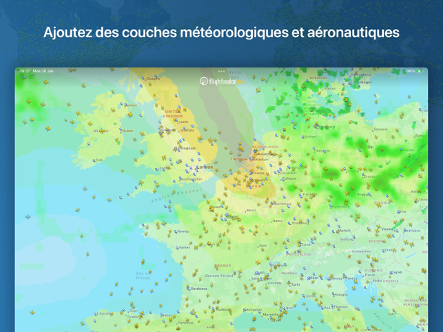 ‎Flightradar24 | Flight Tracker Capture d'écran