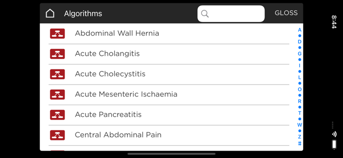 Westmead Acute Surgery App