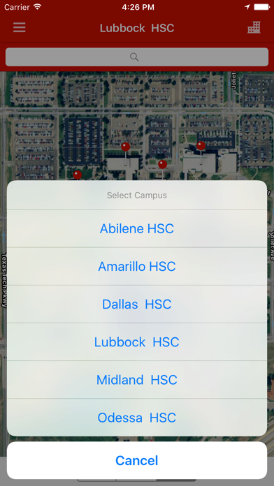 Texas Tech Mobile Screenshot