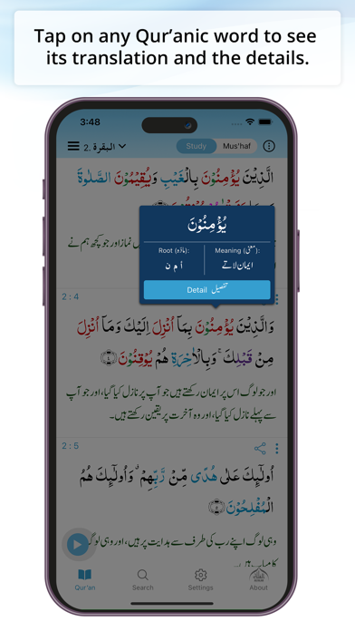 EZQuran Study (Quran Grammar) Screenshot