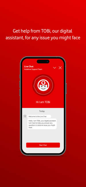 Ảnh chụp màn hình Vodafone của tôi