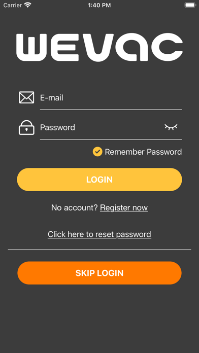 Wevac SV Screenshot