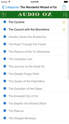 Game screenshot Land of Oz Audio Collection apk