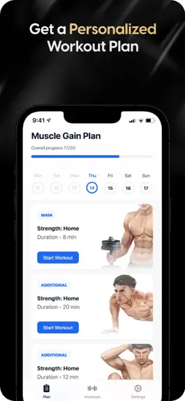 Game screenshot Fitness & Home Workout - FitX mod apk