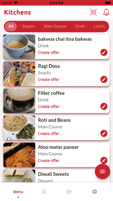 BookMyFood Screenshot