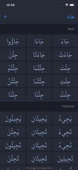 Game screenshot Arabic Verb Conjugation apk