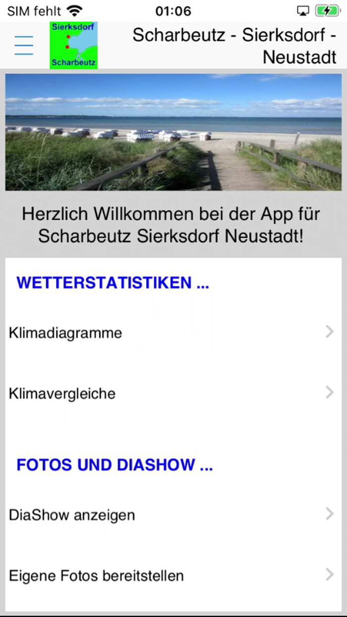 Scharbeutz App für den Urlaub