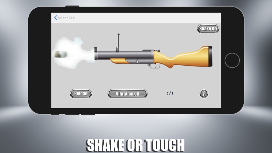 #2. Gun Sounds on Shake (iOS) 由: Kunal Verma