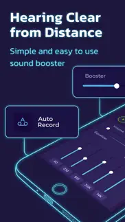 hearing amplifier: clear sound iphone screenshot 1