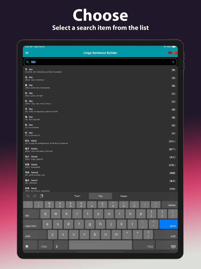 Lingo MN Mandarin Romanization