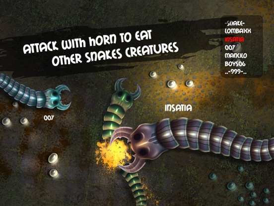 Screenshot #4 pour Insatiable.io - Snakes