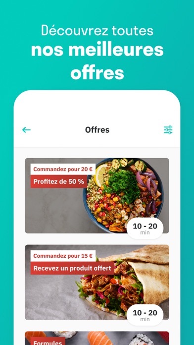 Screenshot #3 pour Deliveroo: Food Delivery App