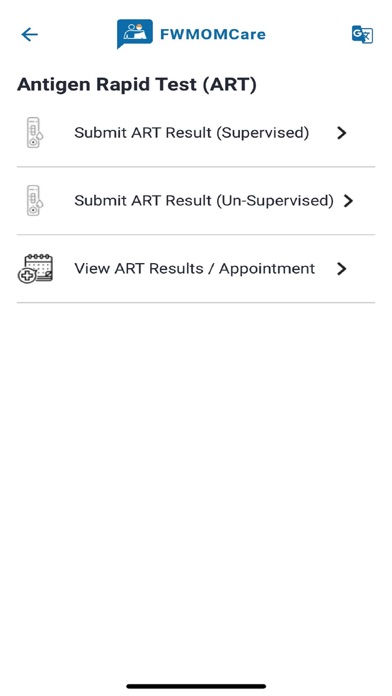 FWMOMCare Screenshot