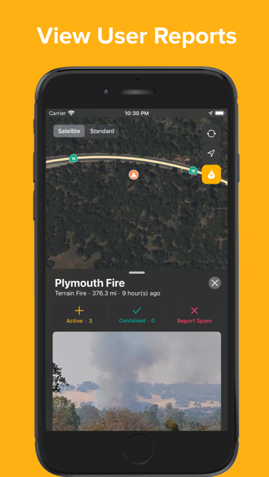 Firesource - Live Wildfires Screenshot