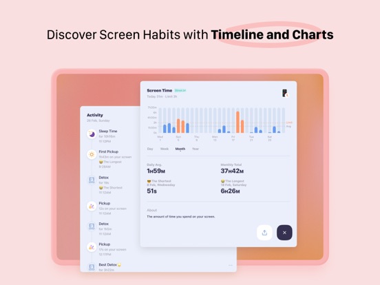 OffScreen: Screen Time Control iPad app afbeelding 4