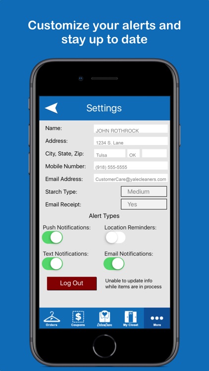 Yale Cleaners screenshot-3