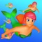 Let's increase the number of mermaids and lead them to swim to the goal