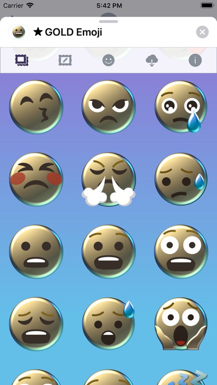 GOLD Emoji • Stickers screenshot-6
