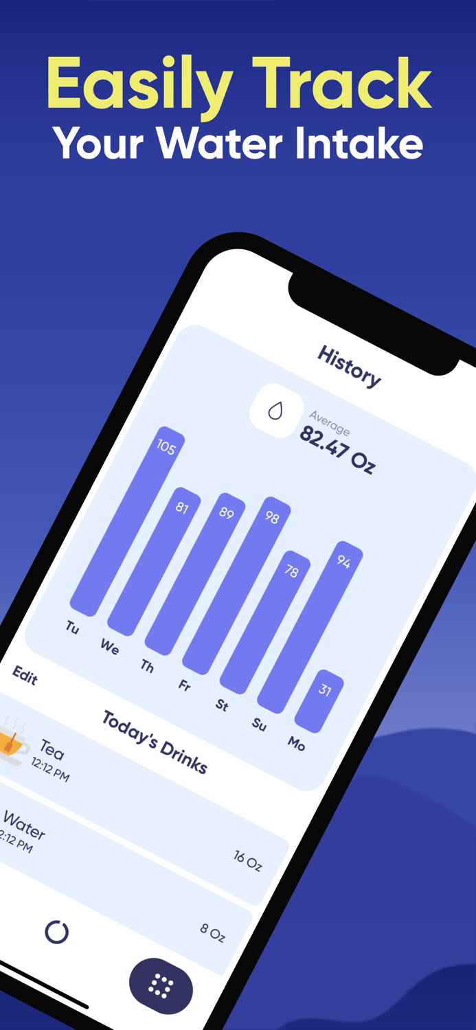 Drinkie Wasser Trink Tracker