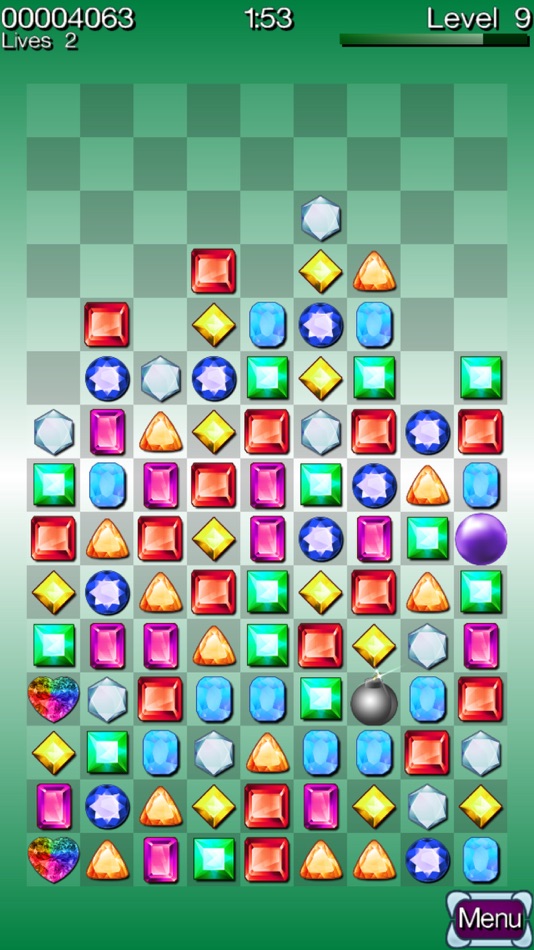 #1. Diamond Stacks - Connect gems (iOS) Podle: Victor Bovio