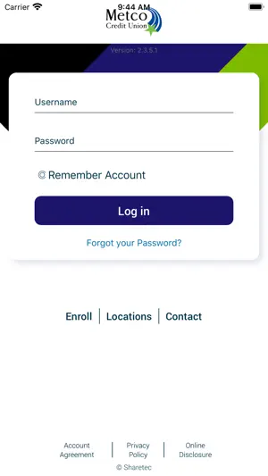Metco Credit Union screenshot 1