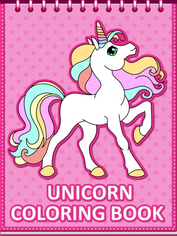 Pony Unicorn Coloring Bookのおすすめ画像1