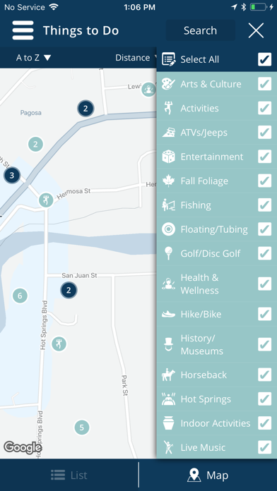Visit Pagosa Springs Screenshot