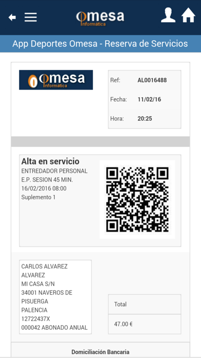 Tarjeta Única Briviesca Screenshot