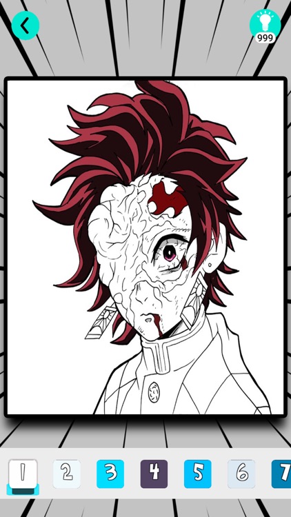 Mangas Anime Coloring Book DS screenshot-4