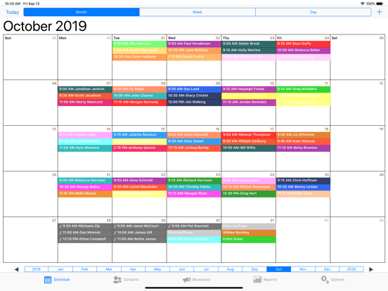 EmberCRM iPad screenshot 3 - Business app