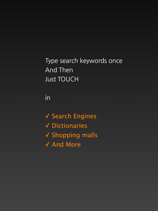 ‎Touch Search + Screenshot