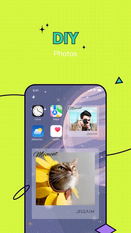 #5. WoWidget - Widget for friends (iOS) By: Guangdong Yingfan Technology Co., LTD