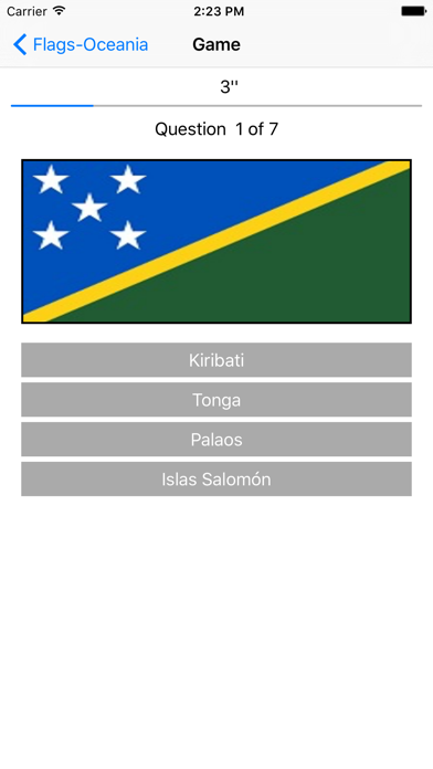 Banderas-Oceania Screenshot