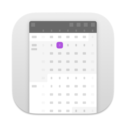 Three Month Calendar icon