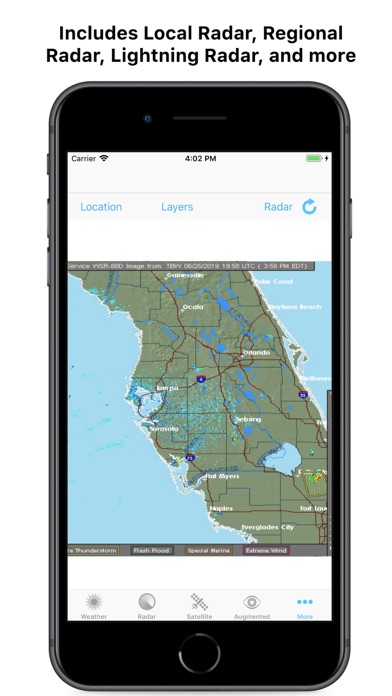 Radar AR Pro - Doppler Radar Screenshot