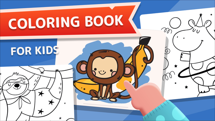 Coloring for Kids with Koala