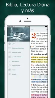 biblia cristiana en español iphone screenshot 2