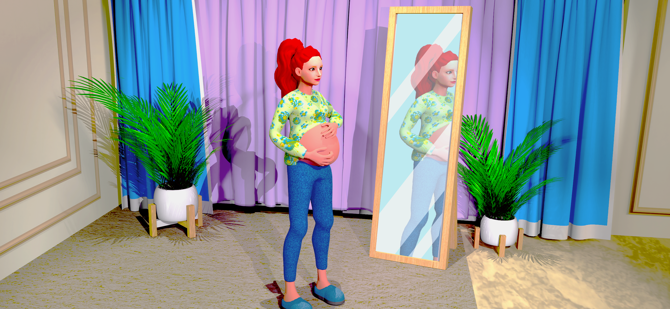 Pregnant Mom Simulator - Mommy