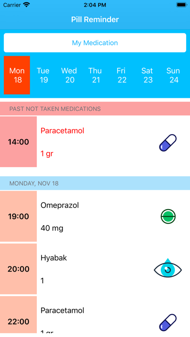 Medication Reminder & Tracker Screenshot