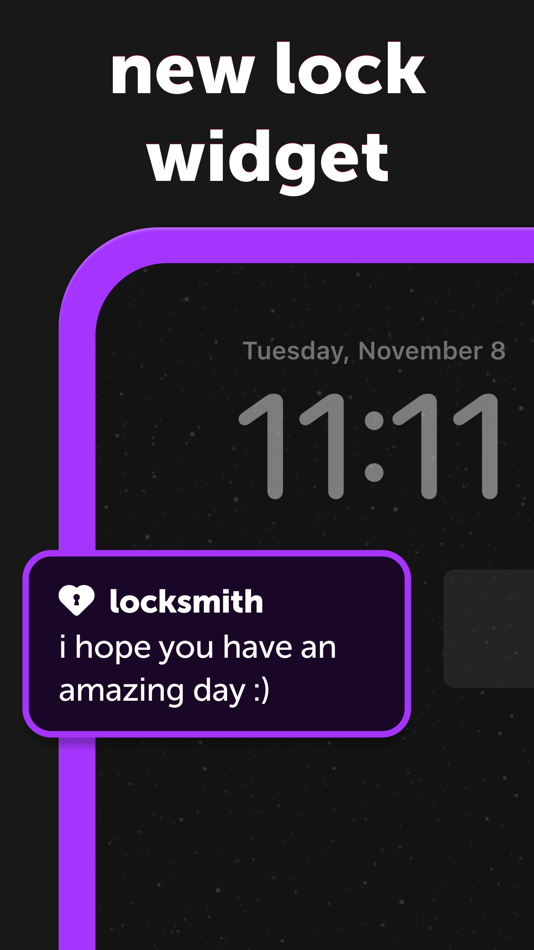 locksmith widget - by sendit - 1.5.7 - (iOS)
