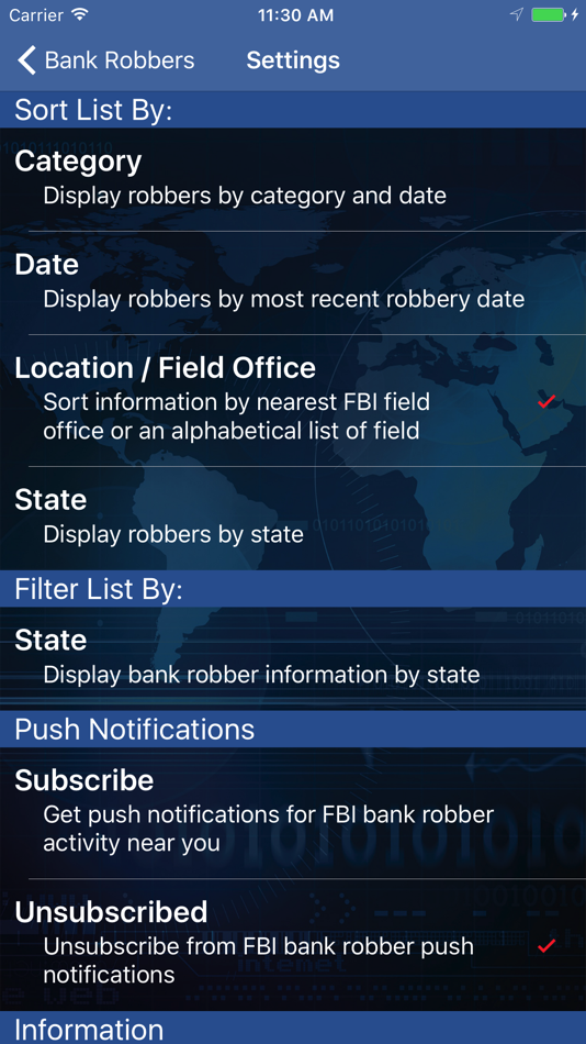 #5. FBI Bank Robbers (iOS) Podle: Federal Bureau of Investigation