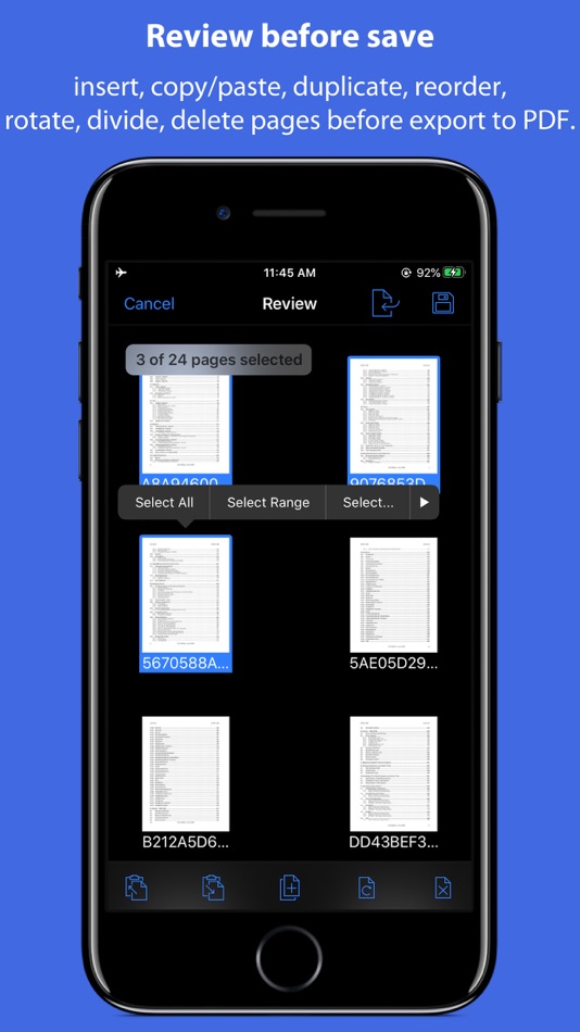 #2. JPG to PDF (iOS) Por: RootRise Technologies Pvt. Ltd.