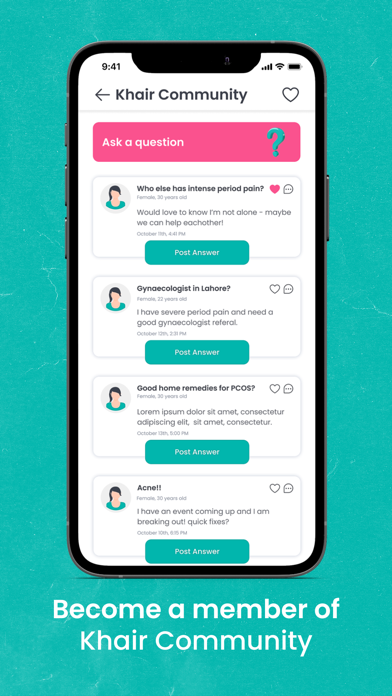 Khair -  Healthcare For Women Screenshot